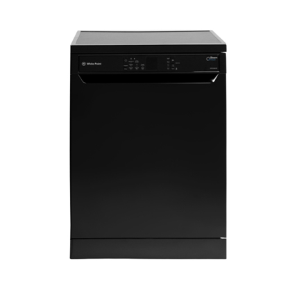 White Point Dishwasher 14 Settings 8 Programs With Digital Screen & Steam Wash In Black Color WPD148HDB