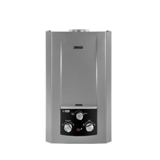 Zanussi 10 Liter gas water heater Silver ZYG10113SL