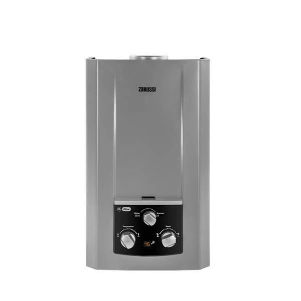 Zanussi 10 Liter gas water heater Silver ZYG10113SL