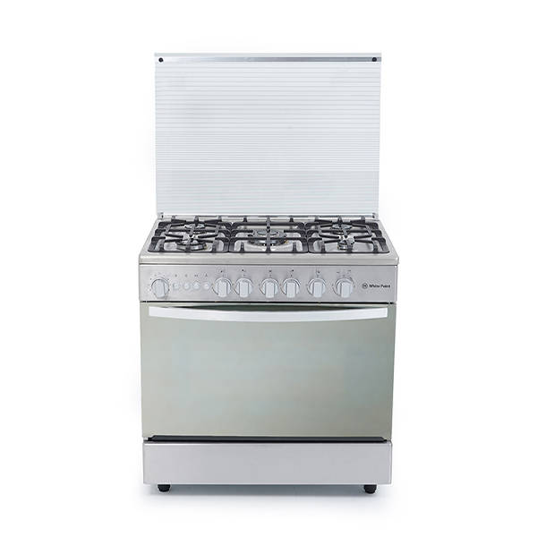White Point Free Standing Gas Cooker 90*60 With 5 Burners -Fully Stainless & Full Safety WPGC9060XFSAM