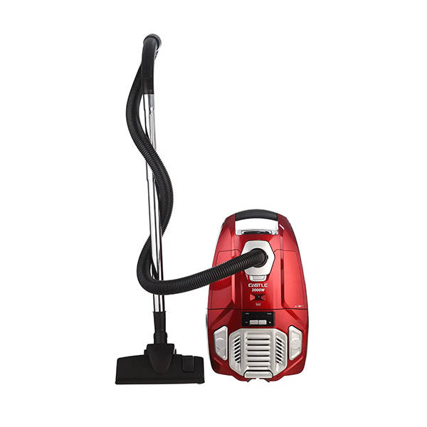 Castle Vacuum Cleaner 2000 Watt 4.5 Liter Red VC1520R