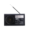 Sonnra X-Bass Portable Radio Rechargeable Battery Black HN-7360UA