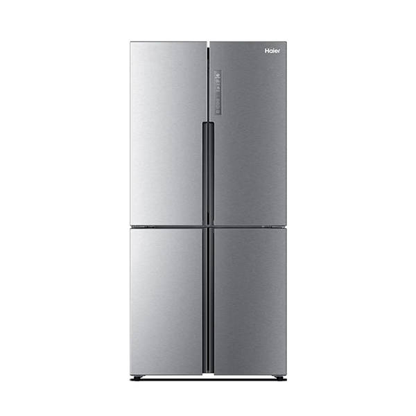 Haier refrigerator 4 doors 502 liter inverter silver inox HRF-550TDPD