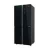 Haier refrigerator 4 doors 502 liter inverter glass black HRF-550TDBG