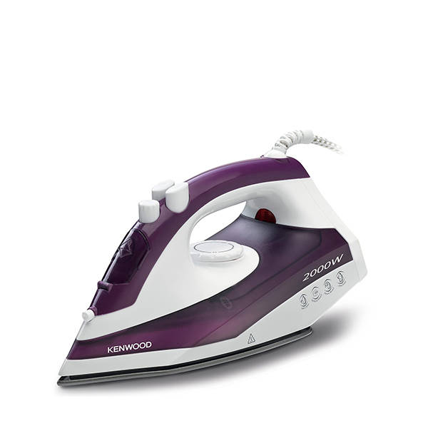 Kenwood Steam Iron, 2000 Watt, Purple - STP40 with Warranty