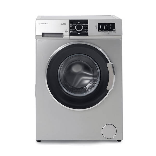 White Point Front Load Full Automatic Washing Machine 7KG Inverter Steam Wash Silver WPW71015DSWS inv