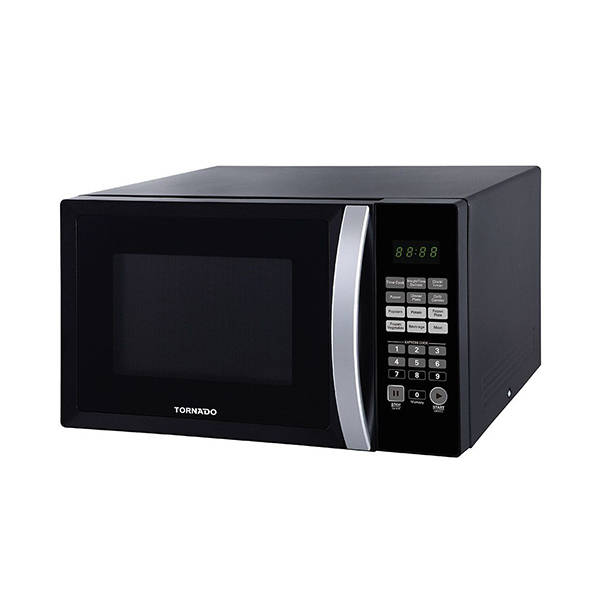 TORNADO Microwave Grill 36 Liter 1000 Watt 8 Menus Black TMD-36GE-BK