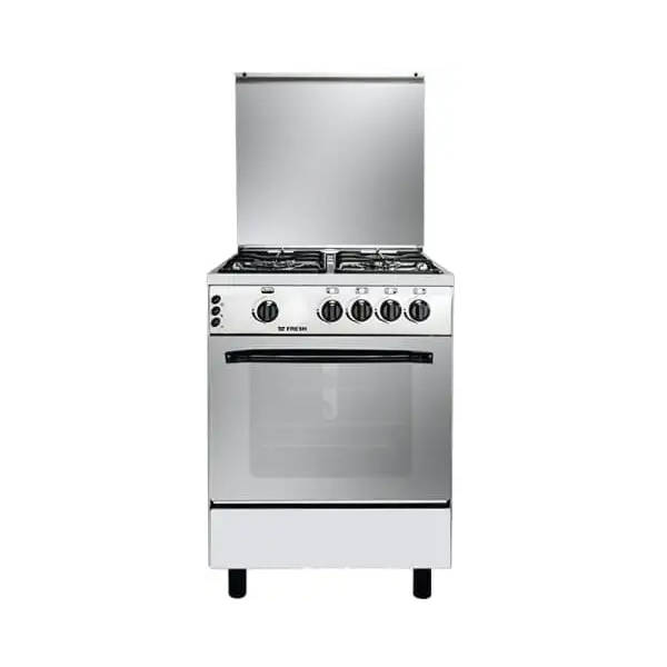 Fresh Cooker Rainbow 4 Burners 60*60 Cm With Fan Stainless - 500009810	