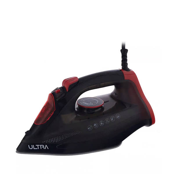 ULTRA Steam Iron 300 ml 2300 Watt Black and Red - UI24RKE1