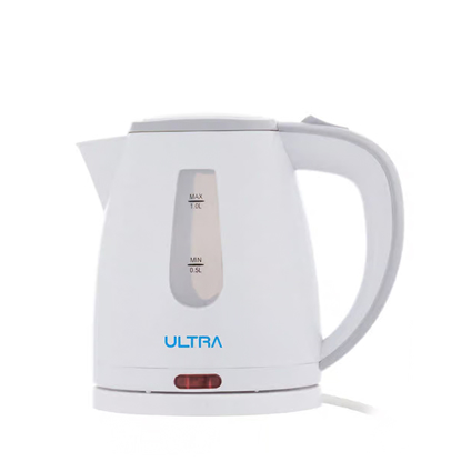 ULTRA Electric Kettle 1 Liters 1200 Watt White - UKP12WE1