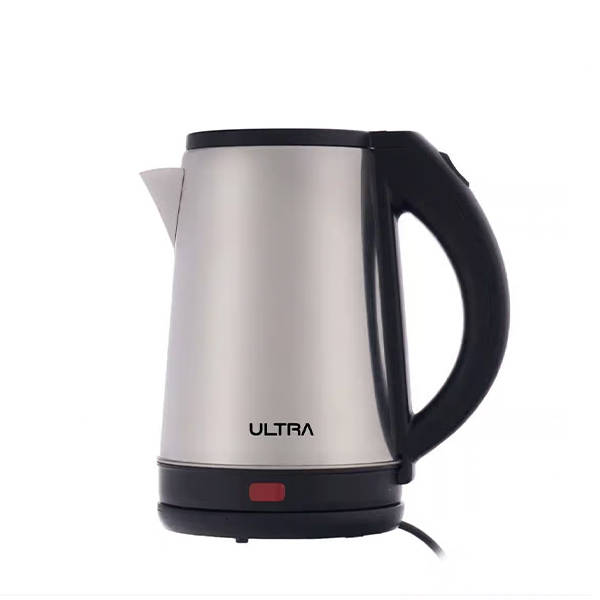 ULTRA Electric Kettle 2 Liters 2000 Watt Black and Stainless Steel - UKS20HE1