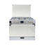 Techno Gas Cooker Lokloka 5 Burners 60*90 CM Free Stand Digital With Fan Stainless - LoklokaStainlessmatt4730