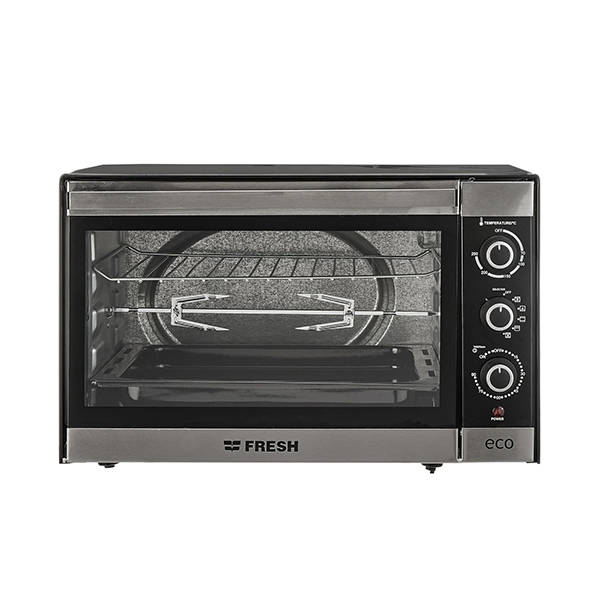 Fresh Electric Oven 48 liters grill and fan Black - Eco FR-48	