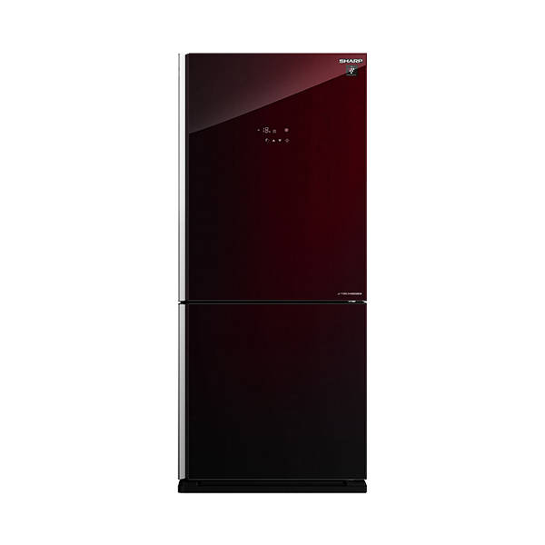 SHARP Fridge Inverter Digital Bottom Freezer 558 Liter Red SJ-GV73J-RD