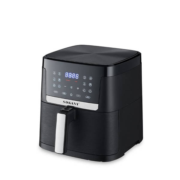 Sokany Air Fryer 8.5 Liter 1800 Watt Digital Black SK-10004