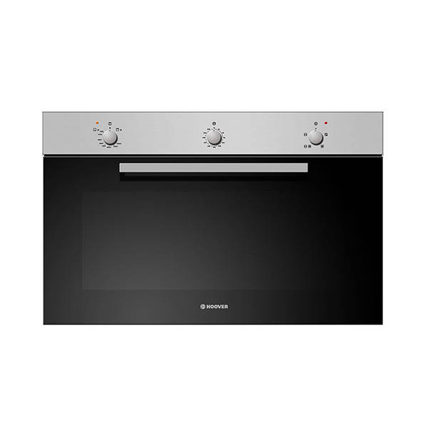 HOOVER Built-In Oven Gas 90 x 60 cm - 93 Liter Stainless Steel x Black HGGF93