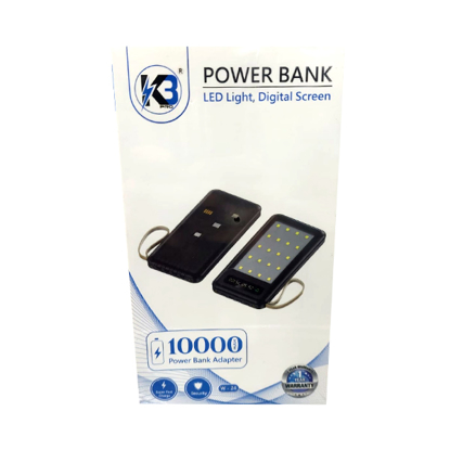 K3 Pro Power Bank Black 24-W