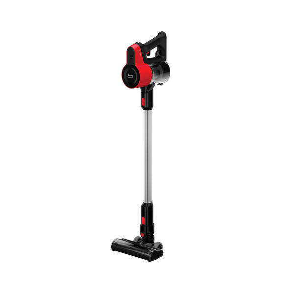 Beko ErgoClean Cordless Vacuum Cleaner 110 Watt 0.6 Liter Black & Red VRT 50121 VR