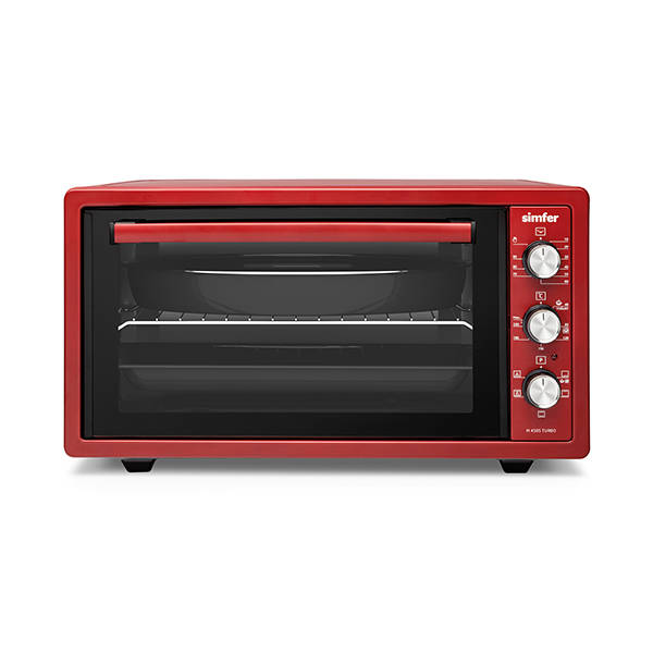 Simfer Electric Oven 45 Liter 1400 Watt Red SIEO-45RD-TF-GL 1215138