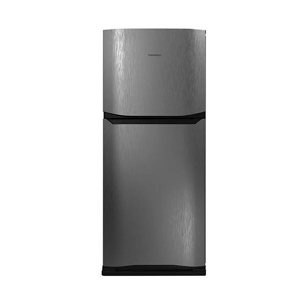TORNADO Refrigerator No Frost 296 Liter Dark Stainless RF-31FT-DST