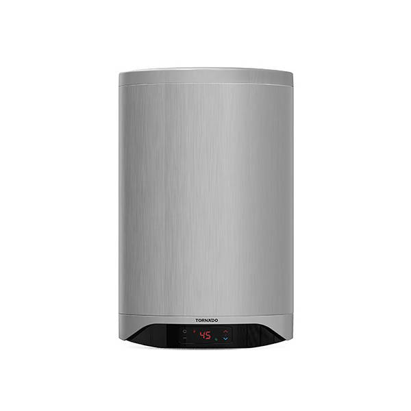 TORNADO Electric Water Heater 60 L Enamel Digital Silver TEEE-60DS