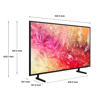 Samsung 43 Inch 4K UHD Smart LED TV with Built In Receiver UA43DU7000