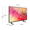 Samsung 50 Inch 4K UHD Smart LED TV with Built In Receiver UA50DU7000