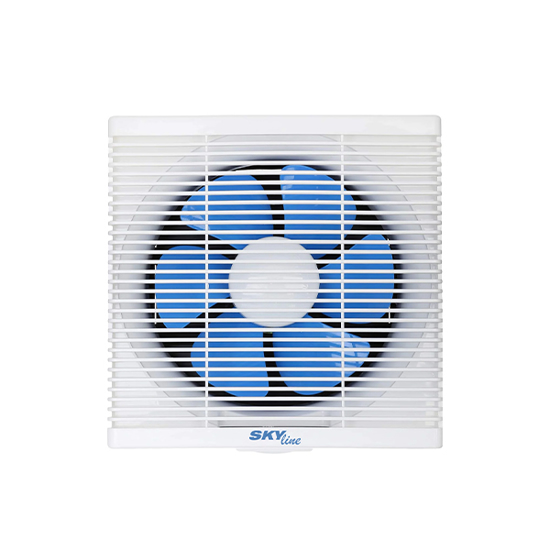 Skyline Wall Ventilation Fan 25 Size 30×30 cm with Privacy Grid White V25-G1