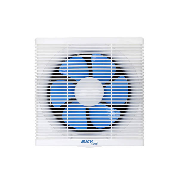 Skyline Wall Ventilation Fan 25 Size 30×30 cm with Privacy Grid White V25-G1