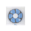 Skyline Wall Ventilation Fan 25 Size 30×30 cm with Privacy Grid White V25-G1