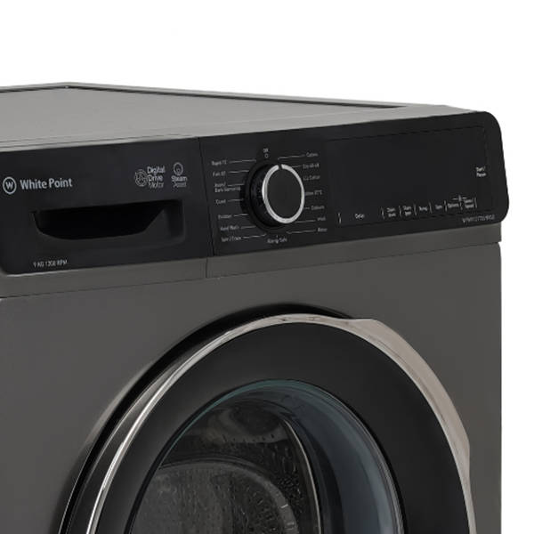 El-Iraqi Company | White Point Front Loading Washing Machine 9 KG With ...