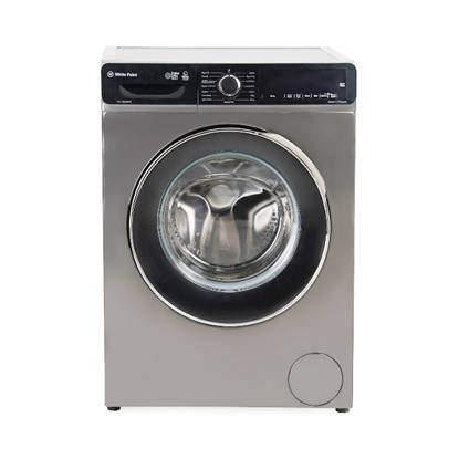 White Point Front Loading Washing Machine 9 KG With Inverter Motor & Steam Wash Silver WPW9121TSSWVSG/SL