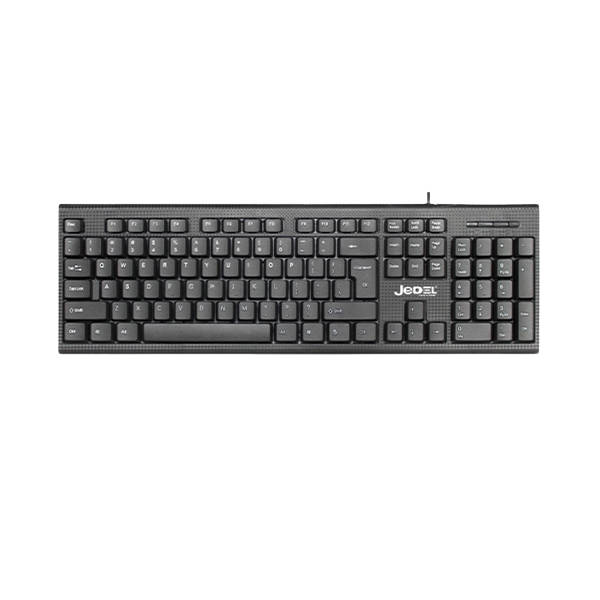 JeDEL Keyboard USB Multimedia Black - k-13