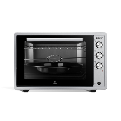 Simfer Electric Ovens With Grill, 70 Liters  Silver - 1215143