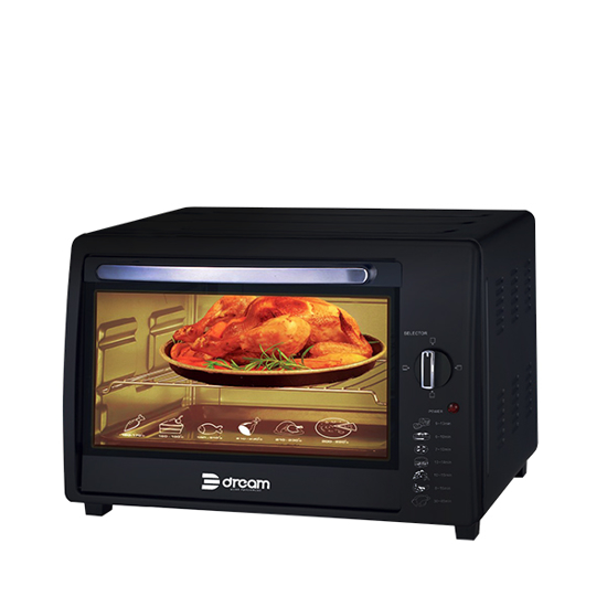 Dream Electric Oven 40 Liter 1200 Watt Black DR-13060