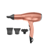 Rush Brush Hair Dryer 2400 Watt 3 Temperatures Rose Gold D3 Ultra