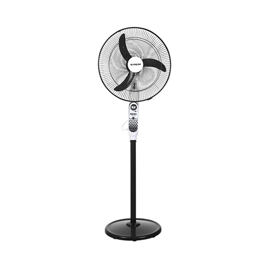 Fresh bright Stand Fan 18 inch Rechargeable White 500018625	