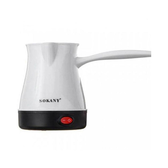 Sokany Coffee Maker 500 ML 600 Watt White SK-205