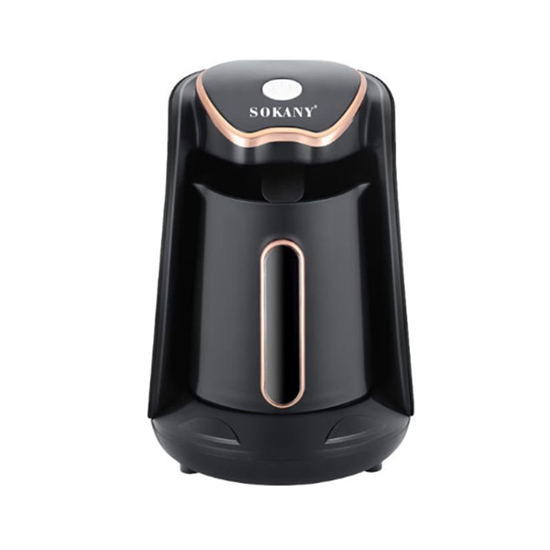 Sokany Coffee Maker 250 ml  4 Cups 600 Watt - Black SK- 04008