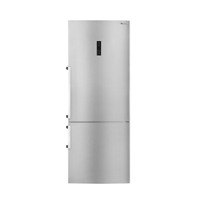 Fresh Harmony Combi Refrigerator NoFrost 530 Liters, 2 Doors Digital Display  Silver Stainless Steel FNB-M640YQT