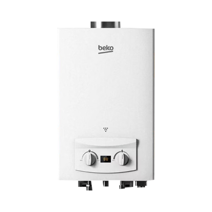 Beko Gas Water Heater 6 Liter Digital Natural Gas White BGWH6LW