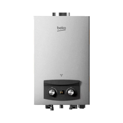 Beko Gas Water Heater 6 Liter Digital Natural Gas Silver BGWH6LS