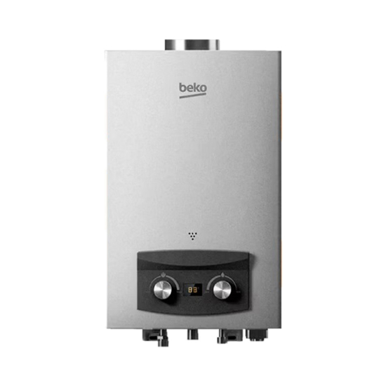 Beko Gas Water Heater 6 Liter Digital Natural Gas Silver BGWH6LS