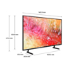 Samsung Crystal 65 inch UHD 4K Smart TV (2024) DU 7000