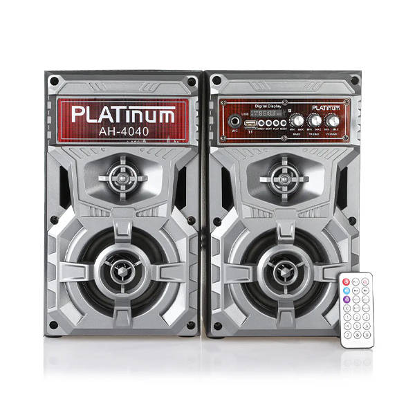 Platinum Subwoofer with Bluetooth - Memory Card port - USB port And Remote Model AH-4040
