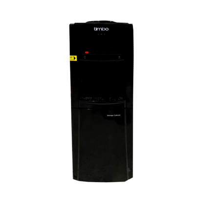 Timbo Water Dispenser 3 Taps Hot And Cold With Cabinet Black - TWD9002 B