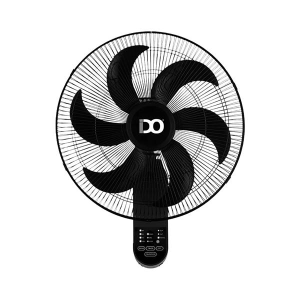 iDO Wall Fan with Remote Control 18 Inch 6 Blades – WF18RC-BK