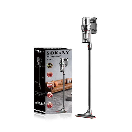 Sokany Vertical Vacuum Cleaner 2000 Watt Grey SK-3378