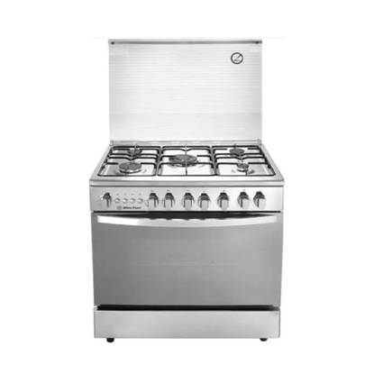 White point gas cooker 60*80 cm 5 burners with fan stainless WPGC8060SXTAN