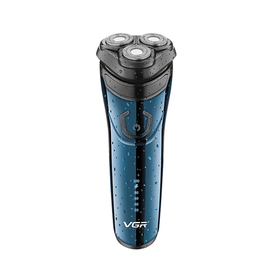 VGR Rechargeable Professional Electric Shaver Wet and Dry Blue V-322